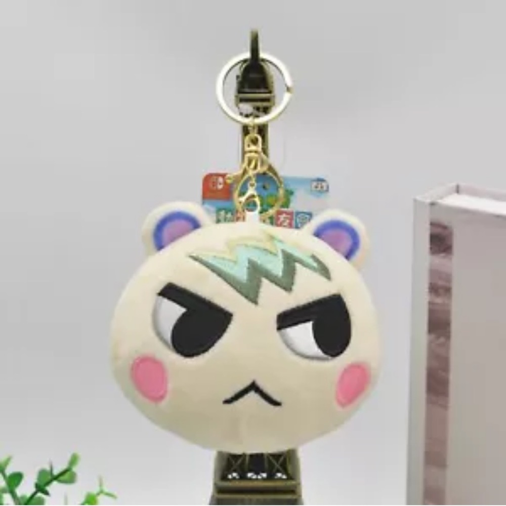 NWT Marshall Animal Crossing Keychain